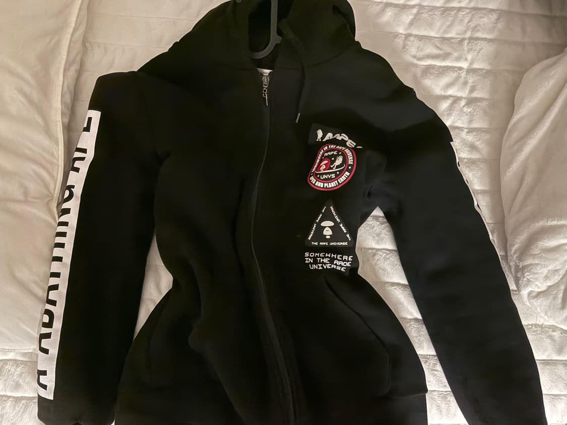 AAPE후드집업 상품이미지1