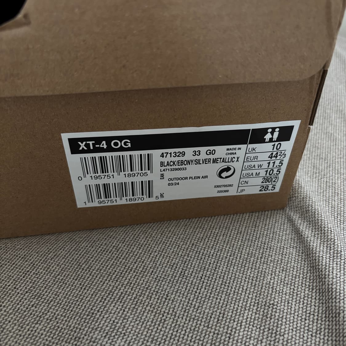 [285] 살로몬 XT-4 블랙 에보니 상품이미지8