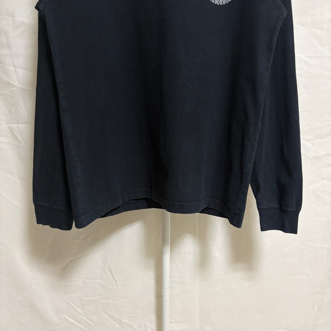 네이버후드 크래프트 프라이드 백프린트 롱슬리브 티셔츠 / 블랙, M 상품이미지3