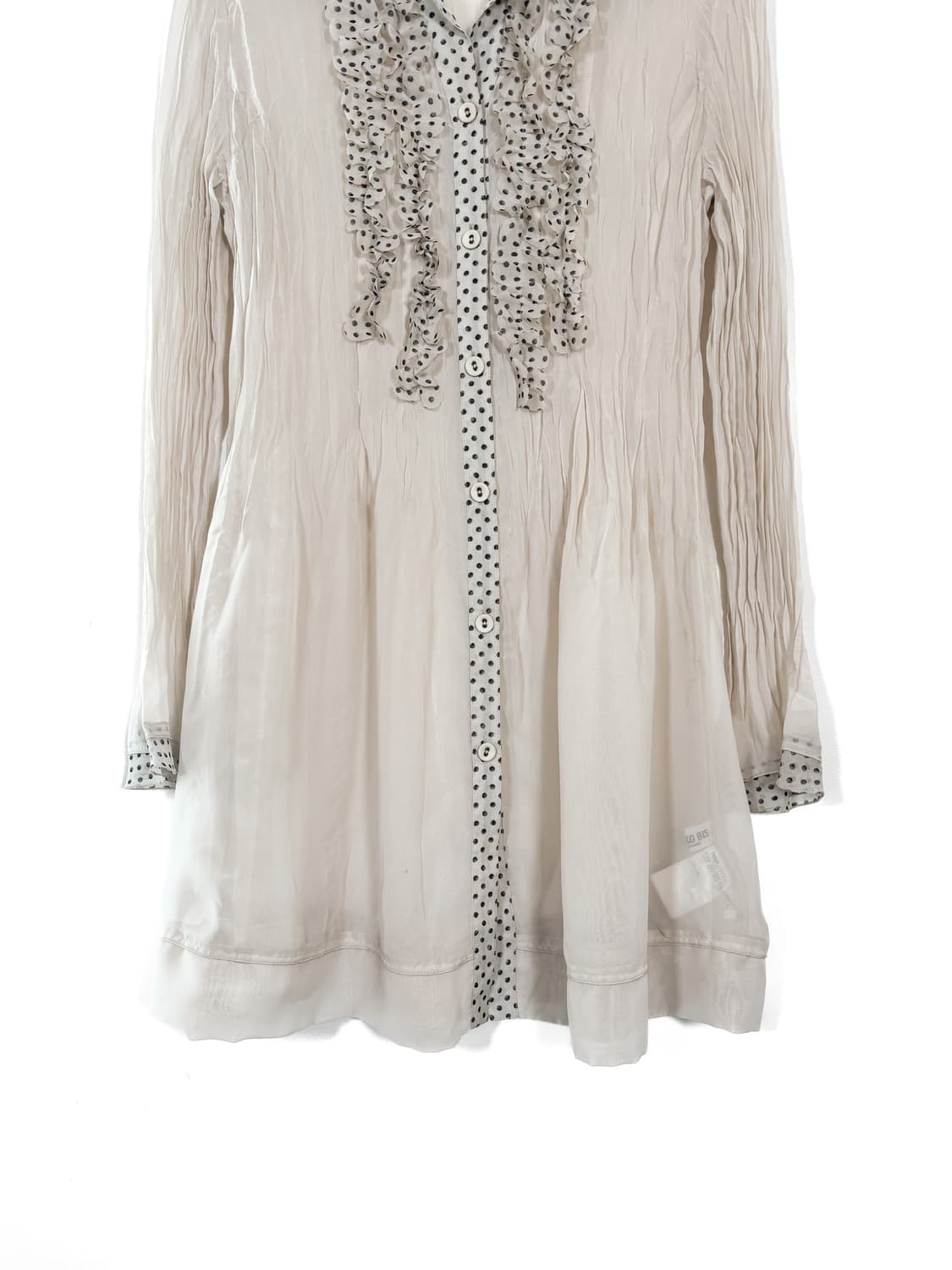 히로코 코시노 러플 도트 레이스 원피스 상품이미지4