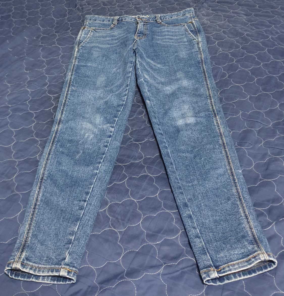 8그램 슬림핏 스판 워싱 데님팬츠 (30) 상품이미지1