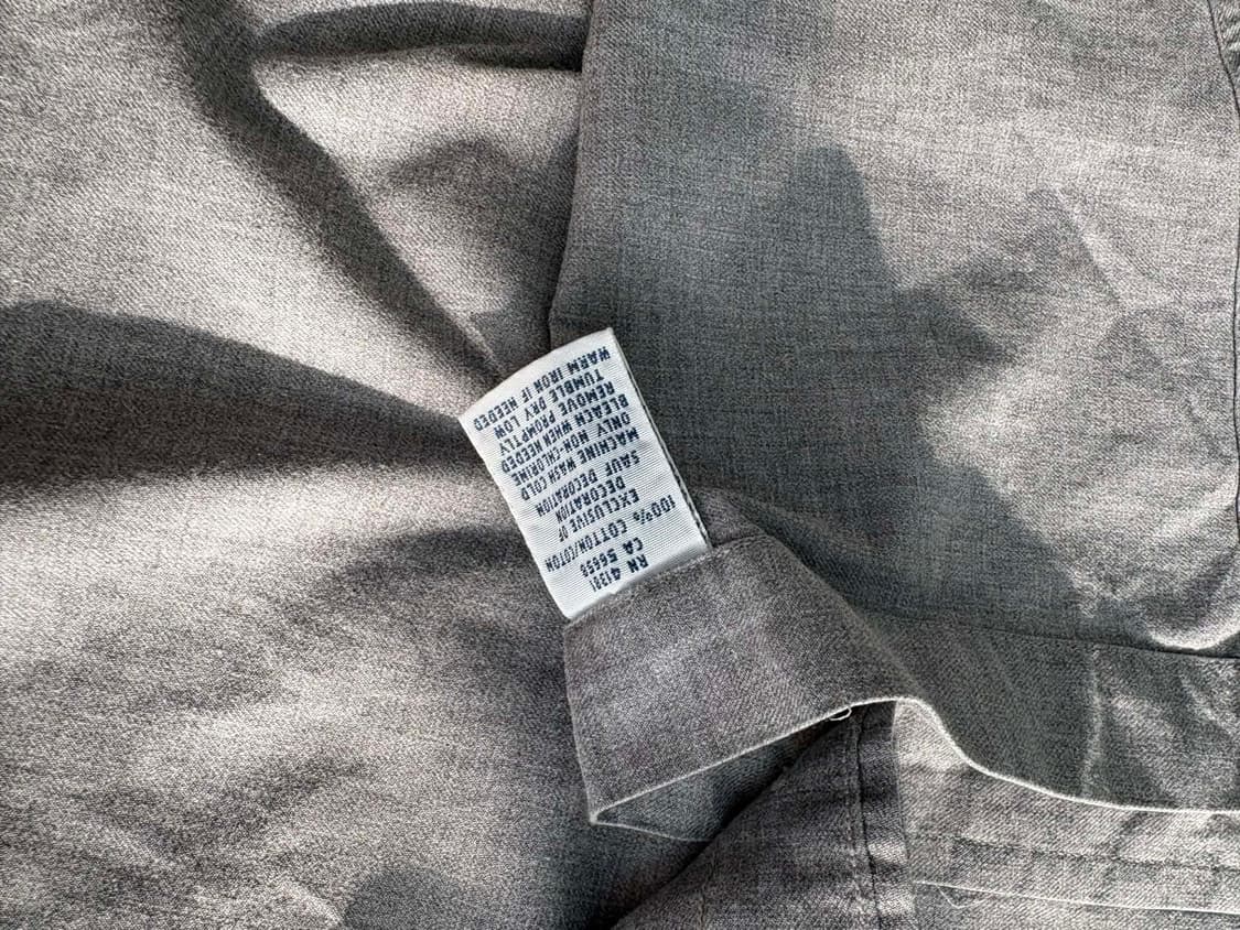 [L] 폴로 랄프로렌 그레이 슬림핏 셔츠 상품이미지4