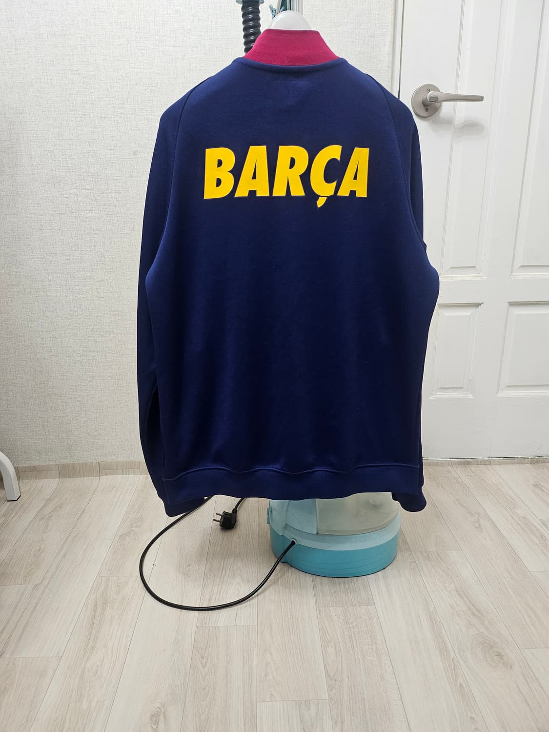 (100)L☆우주매물☆나이키 바르셀로나N98어센틱[네이비버건디]트랙탑져지 상품이미지7