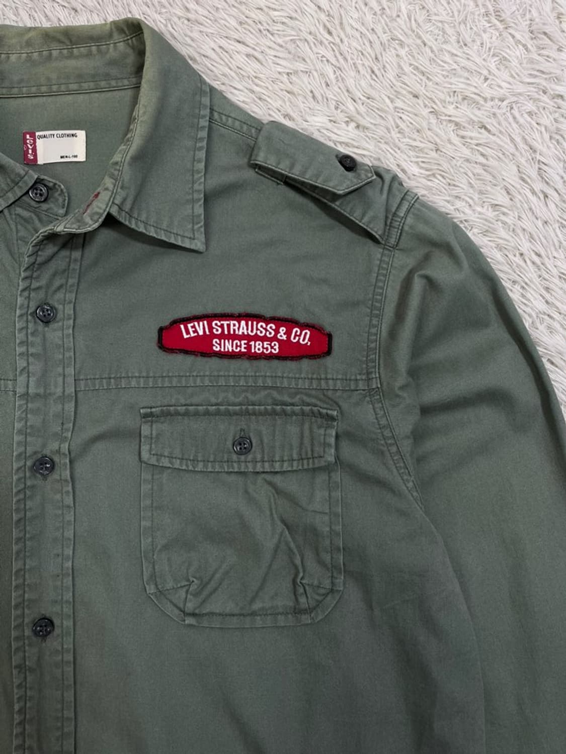 리바이스 빈티지 밀리터리 셔츠/#2700 상품이미지2