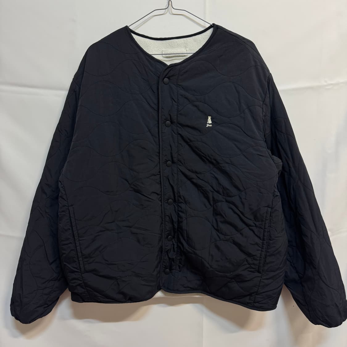 예일 리버시블 후리스 퀼팅 자켓 상품이미지1