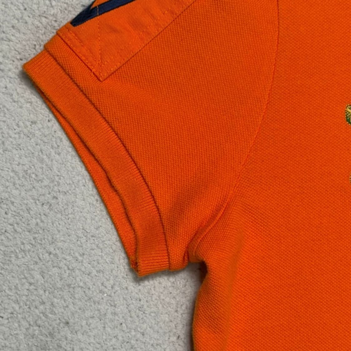 폴로 랄프로렌 빅포니 치프키프 금장 PK 카라 티셔츠 오렌지 M   상품이미지3