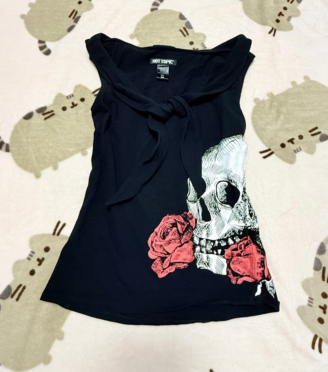 세일러 카라 고딕 해골 슬리브리스 상품이미지1