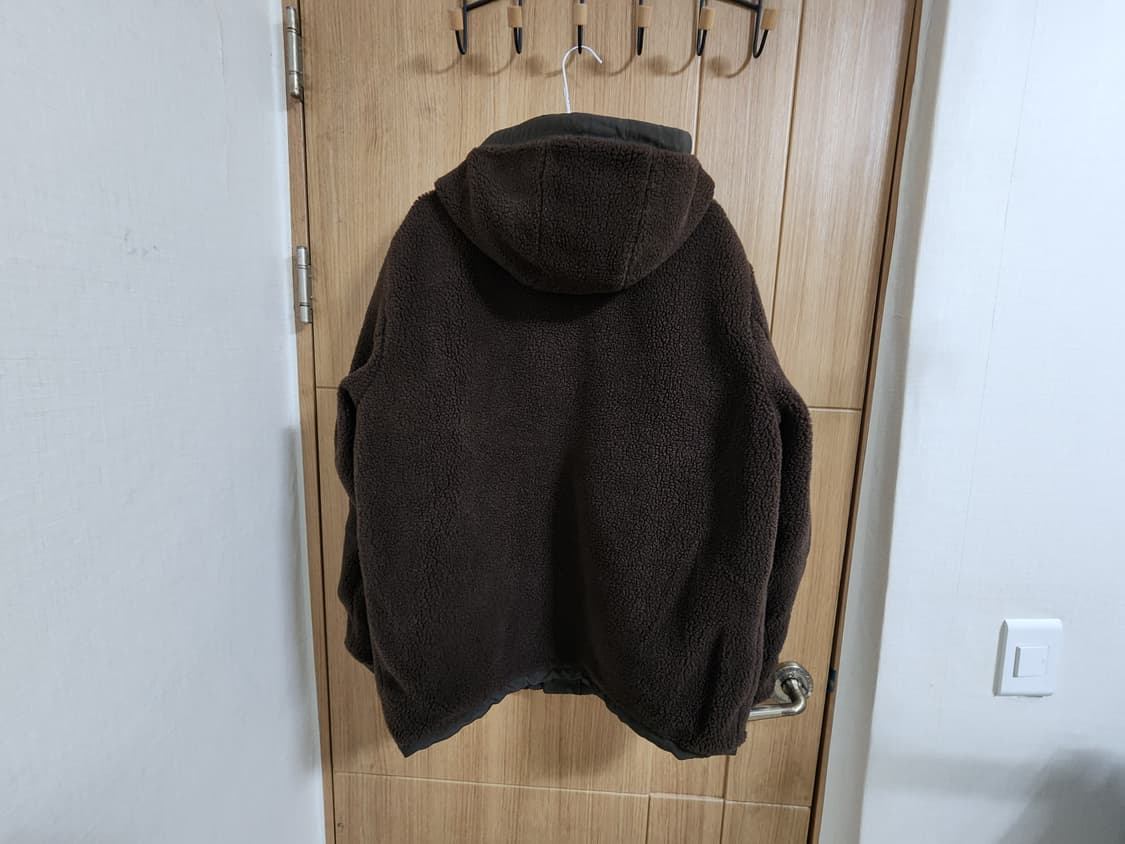 (M)빈폴맨 리버서블 뽀글이 후드 점퍼 상품이미지6