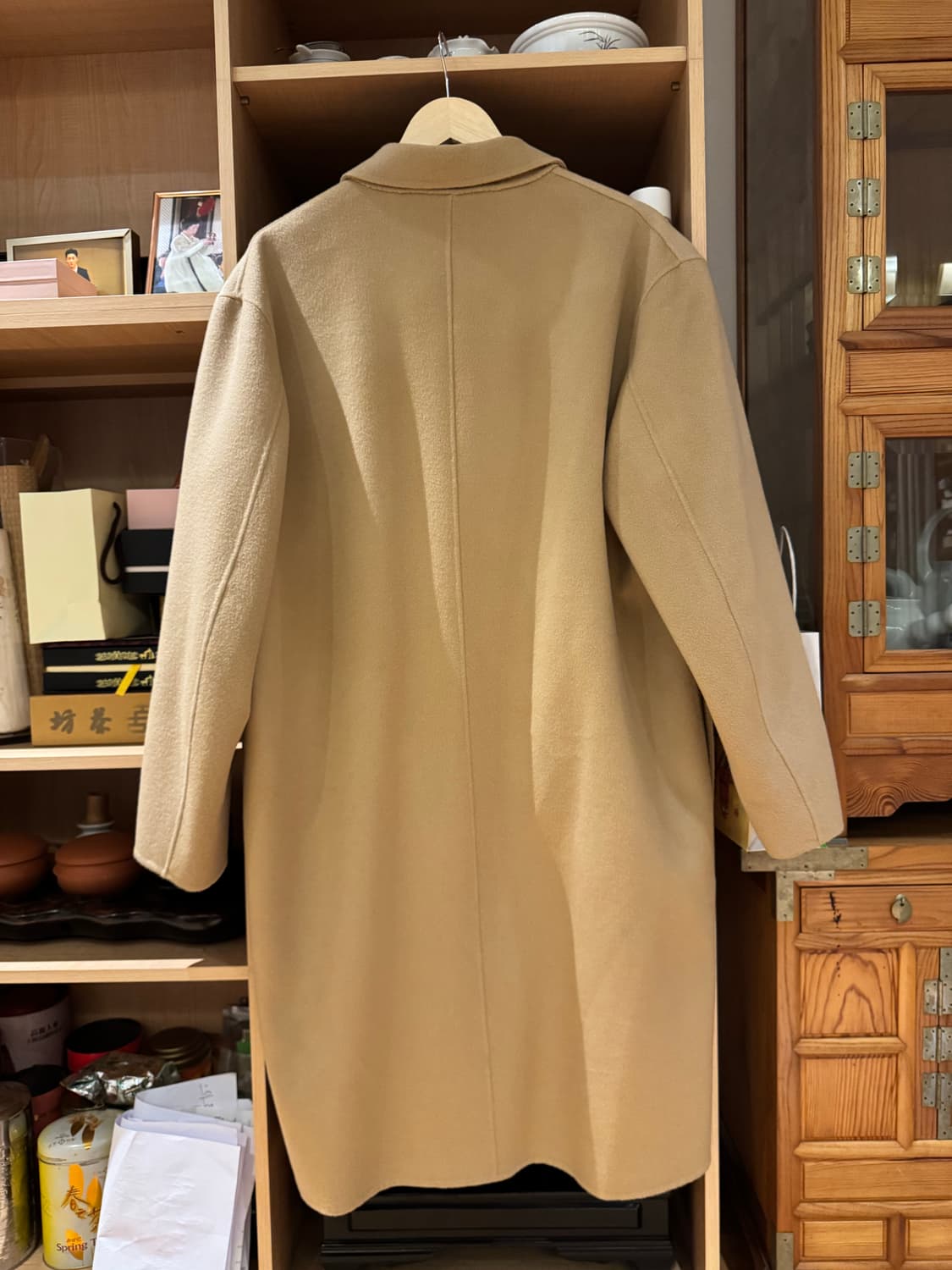 마마가리 울 캐시미어 코트  상품이미지2