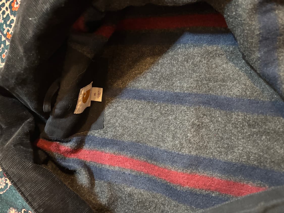 칼하트 OG j01 j97 디트로이트 페인터 워크자켓 블랙 상품이미지7