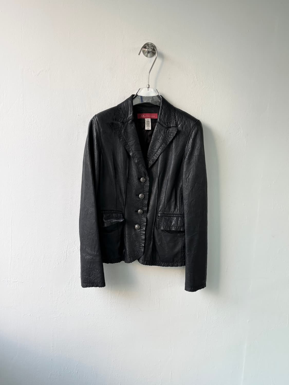 앤클라인 레더 블레이저  상품이미지1