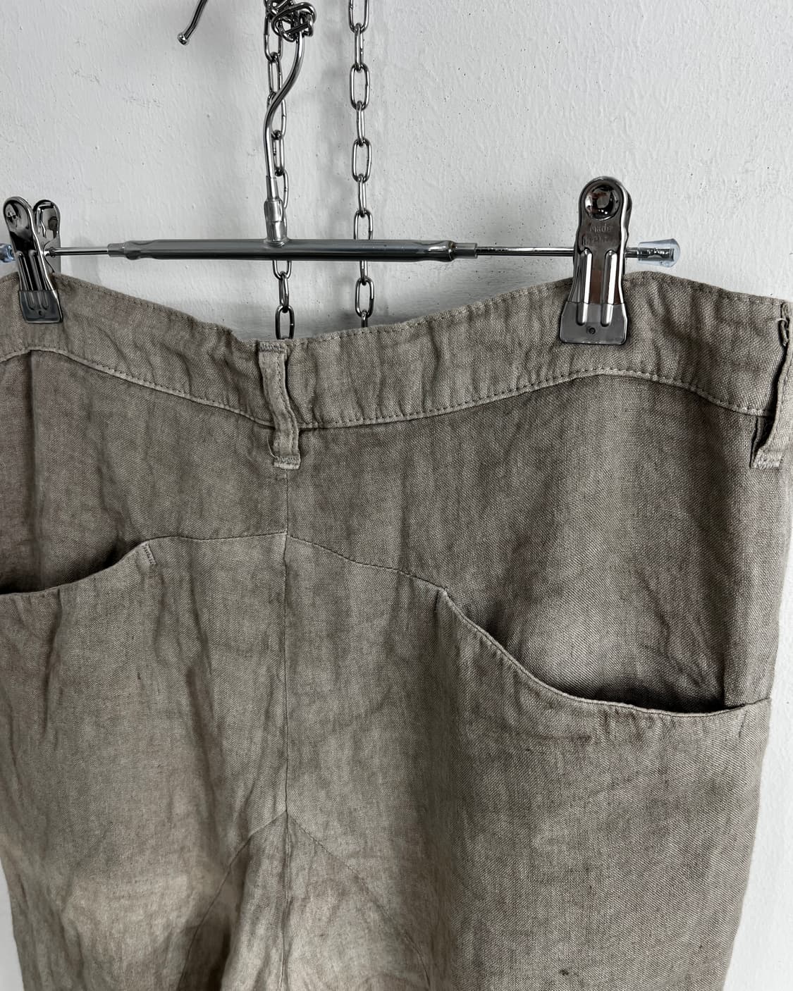 Kazuyuki Kumagai Attachment 린넨 사루엘팬츠 상품이미지8