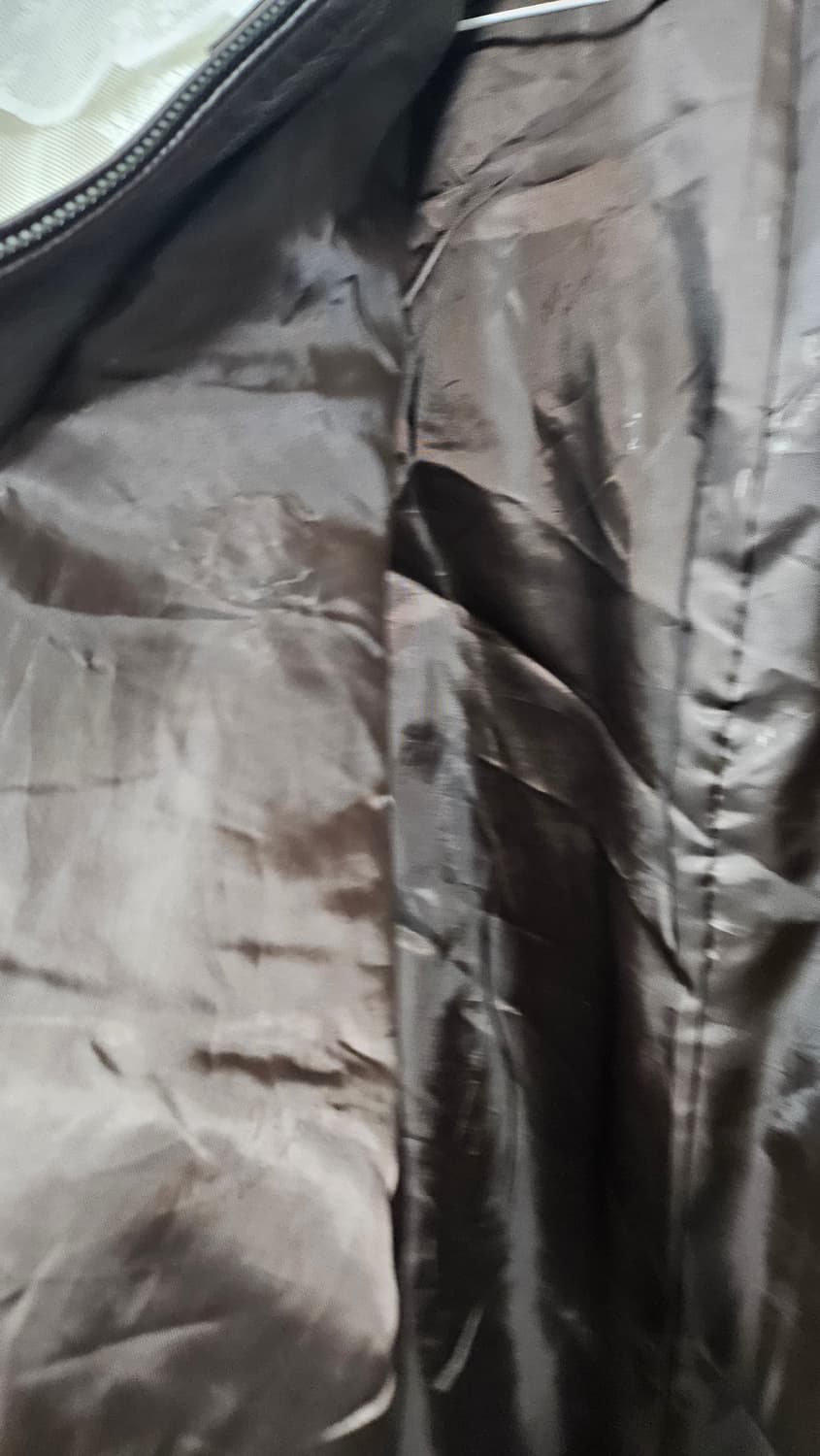 브라운 남성 양가죽 봄버자켓  상품이미지10