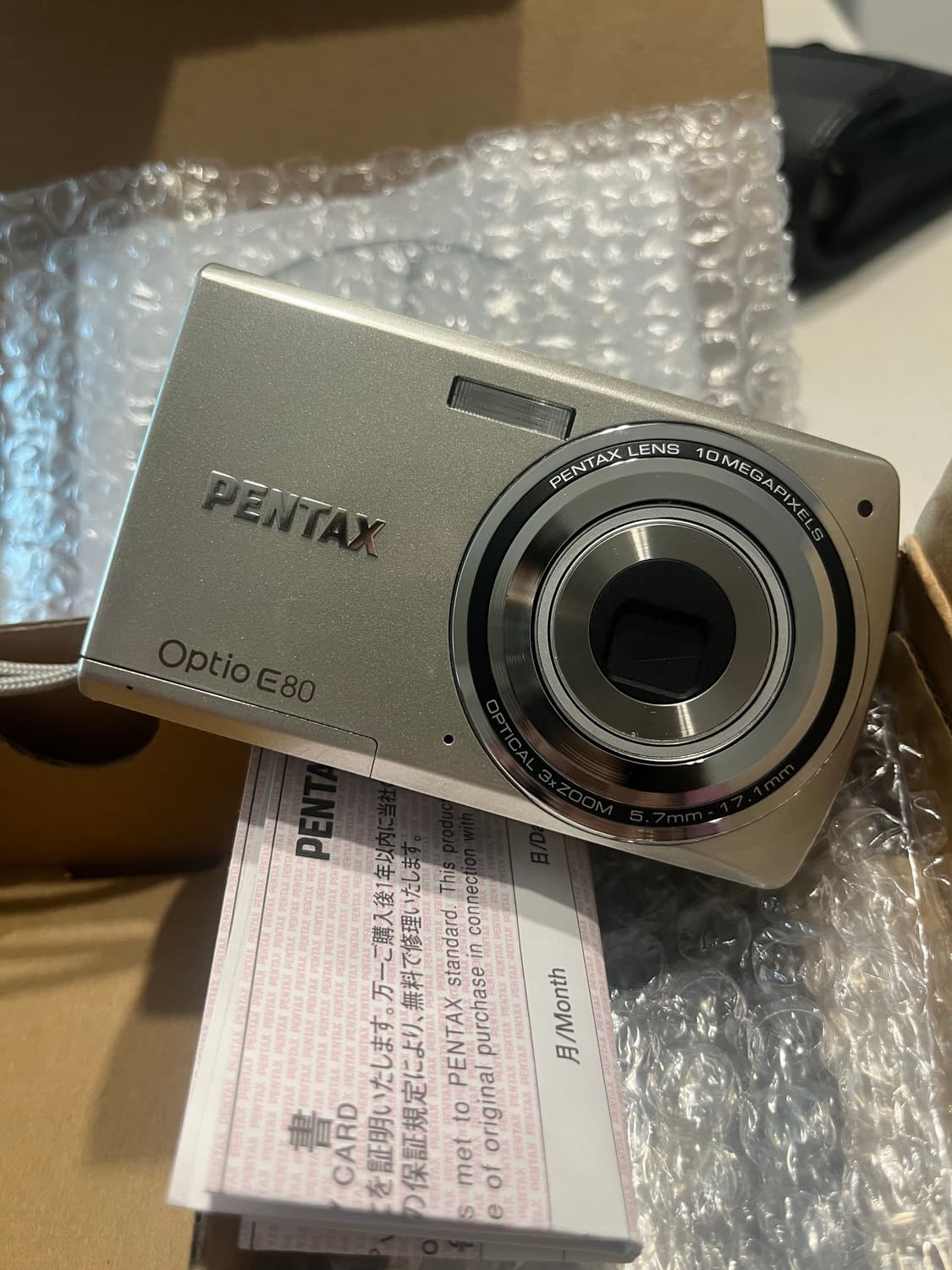 펙탁스 옵티오 e80 디카 상품이미지2