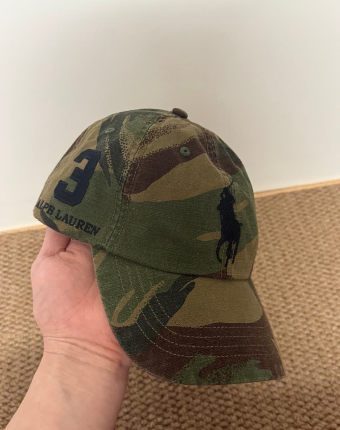 폴로 카모 볼캡  상품이미지2