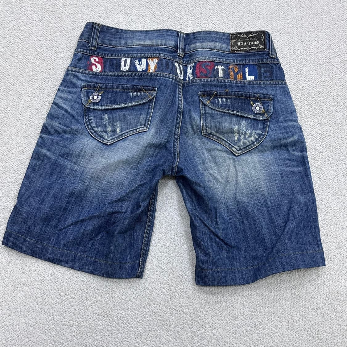 L i2n JEANS 남성 데님 반바지 0512E 상품이미지2