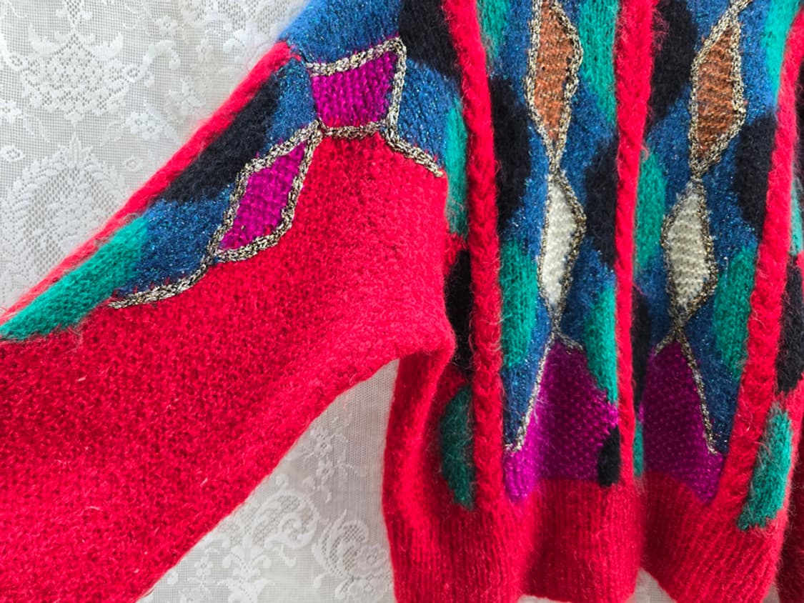 빈티지 모헤어 니트 상품이미지3