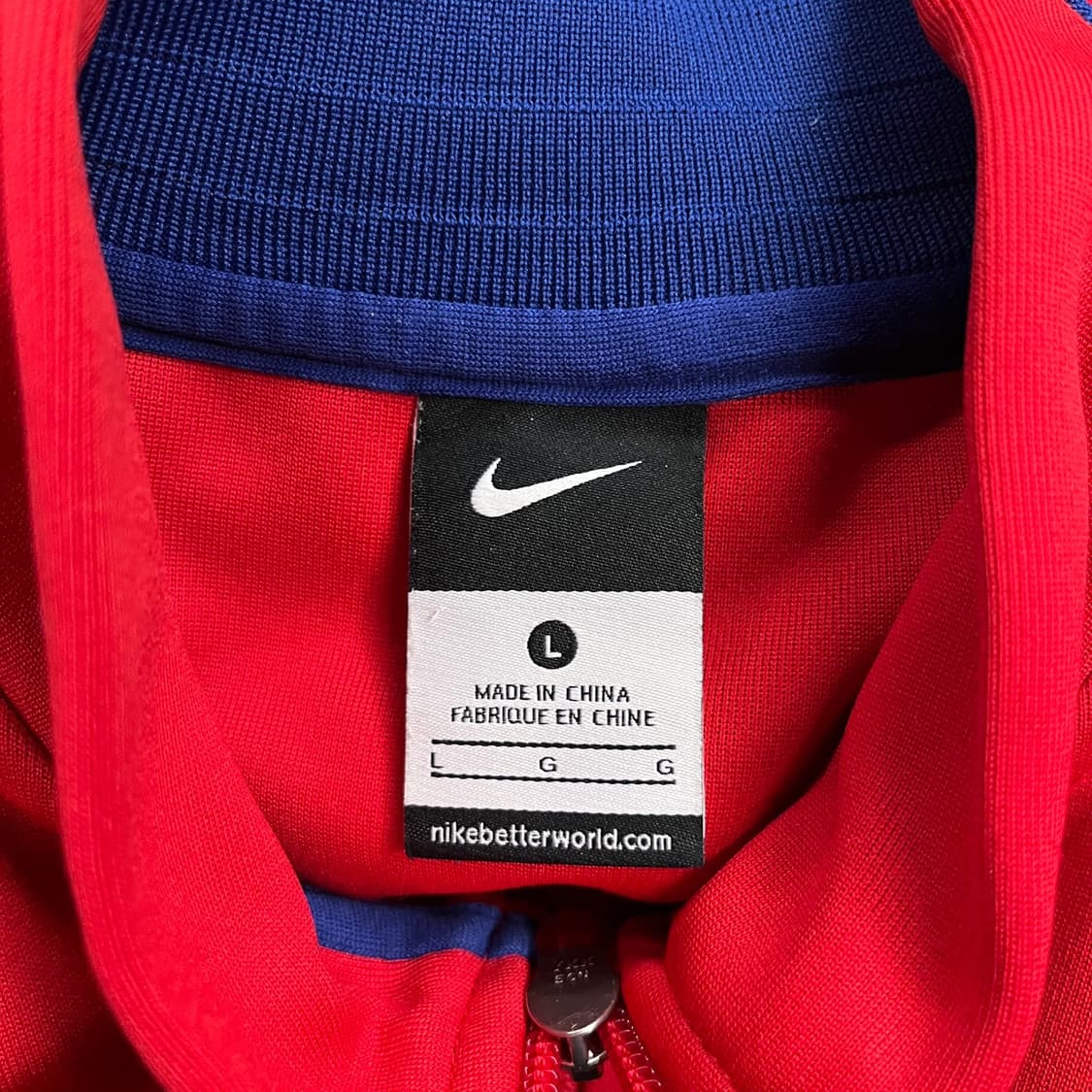 [정품/L] 나이키 대한민국 축구 국가대표팀 트랙 자켓 b17 상품이미지5