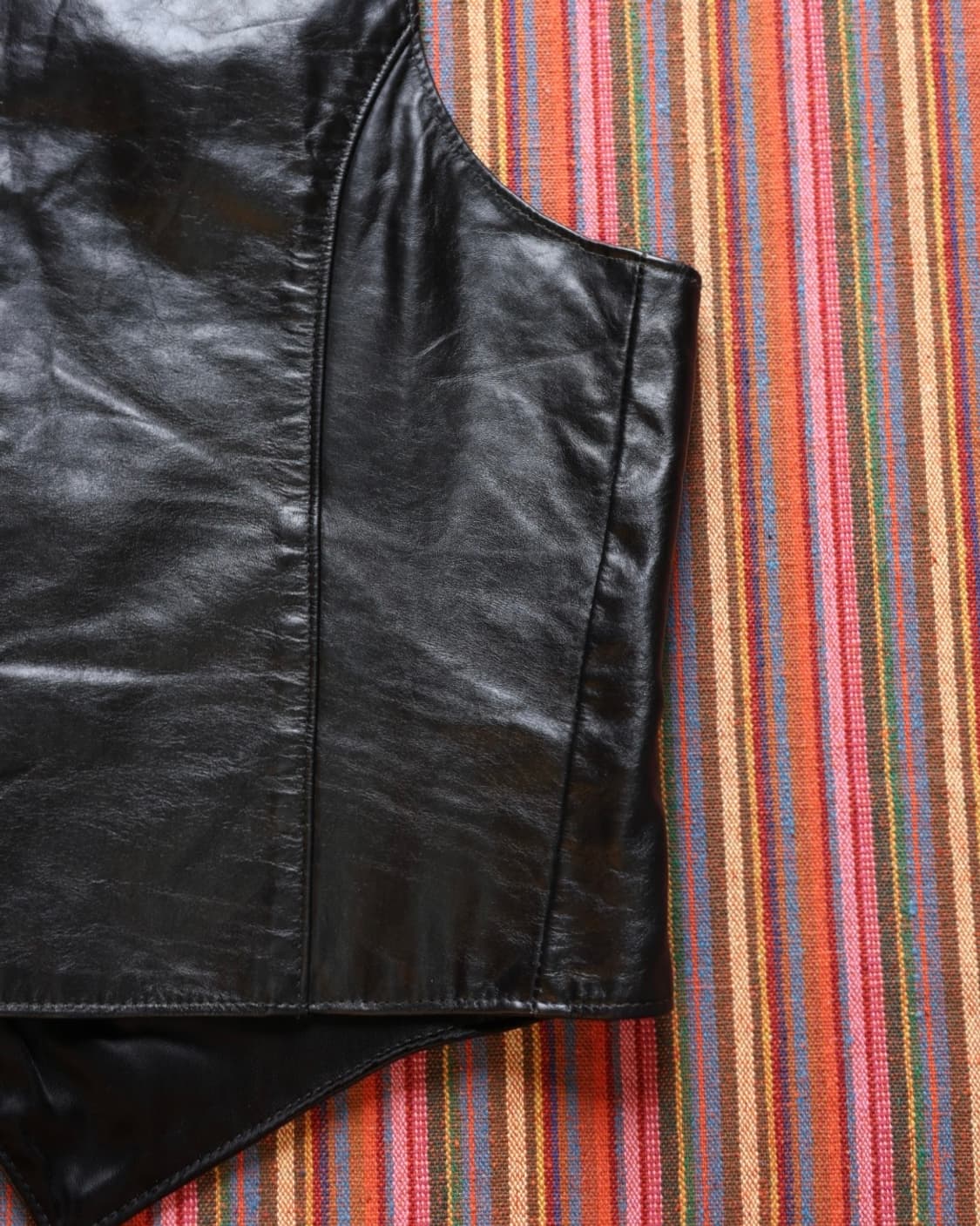 H bar c 에이치바씨 60s 웨스턴 cowhide 레더 베스트 상품이미지10