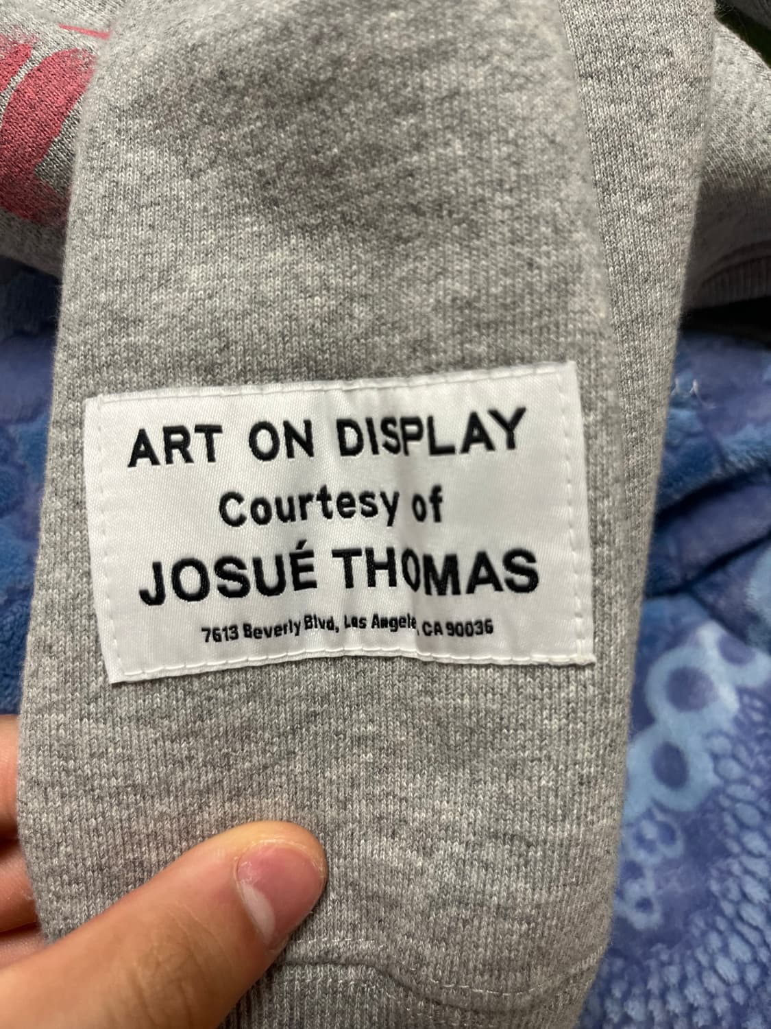 갤러리디파트먼트 페인팅 후드티 상품이미지2