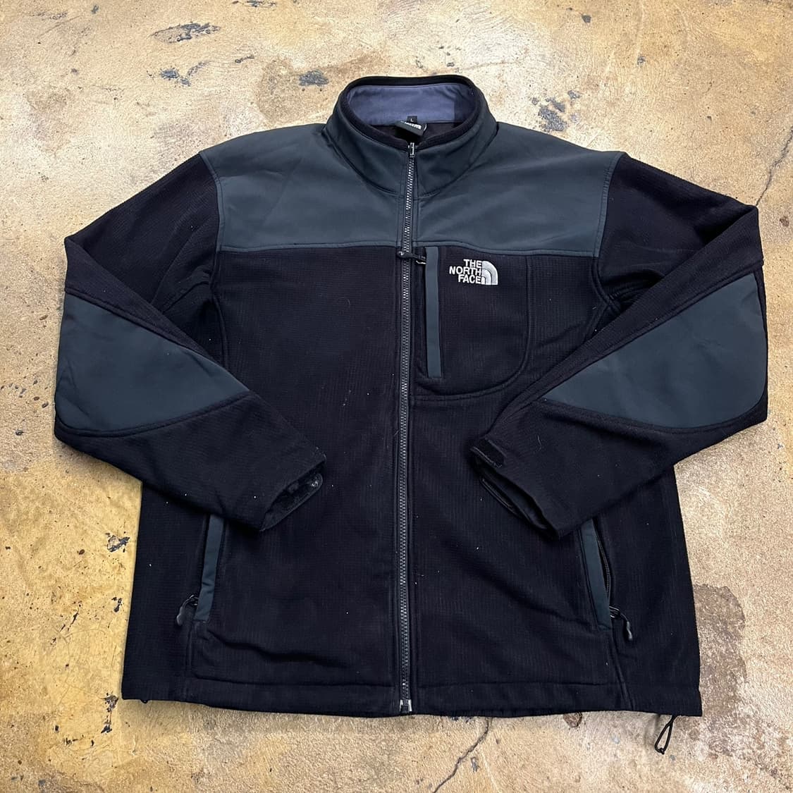[정품/L] 노스페이스 블랙 플리스 자켓 b14 상품이미지2