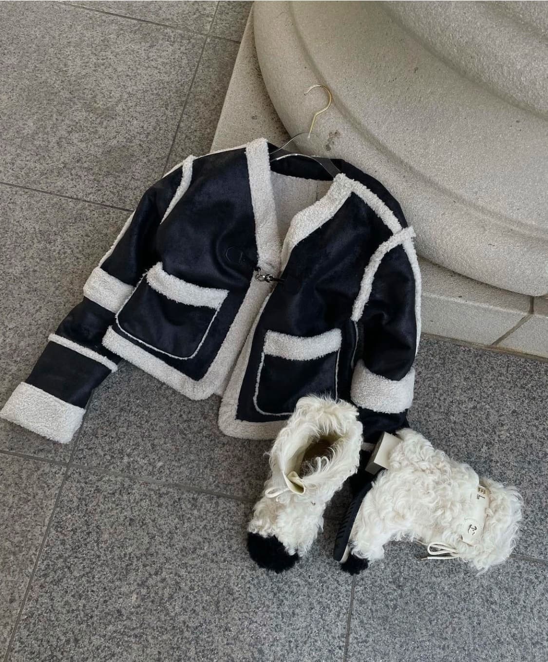 고리 무스탕 상품이미지1