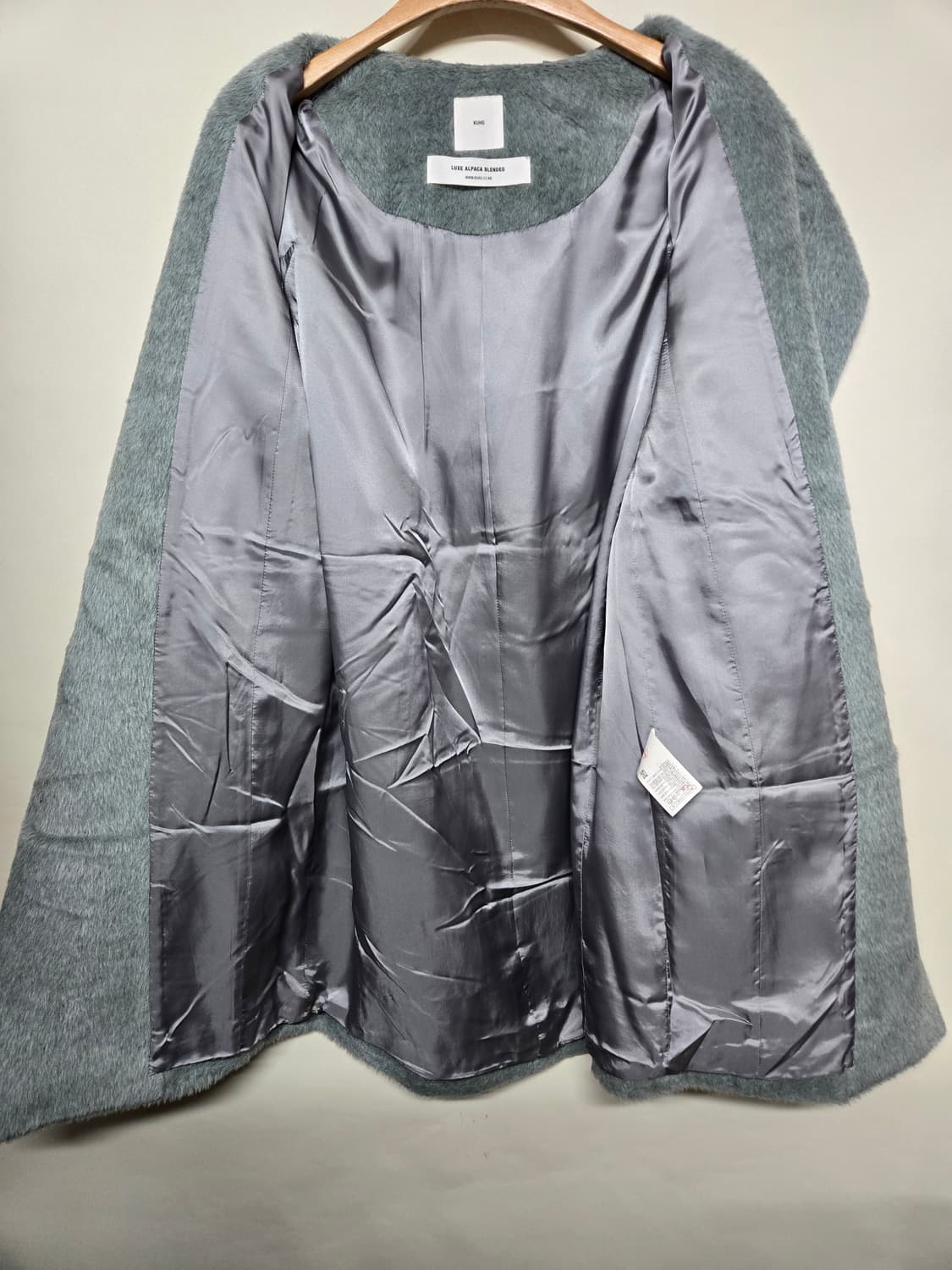 KUHO 룩스 알파카 블렌디드 코트 81-90-155 상품이미지5