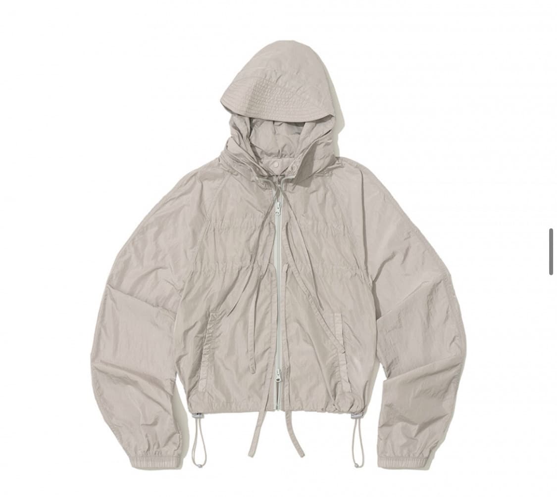 파르티멘토 우먼 쉬어 리본 트랙 자켓 라이트 그레이 상품이미지8