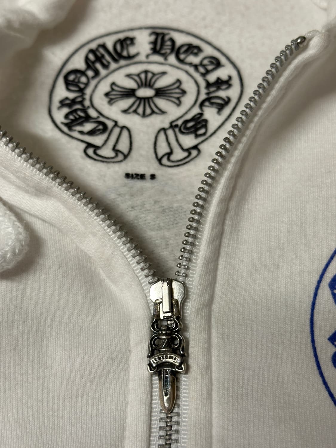 (희귀)크롬하츠 홀스슈 화이트 후드집업 상품이미지8