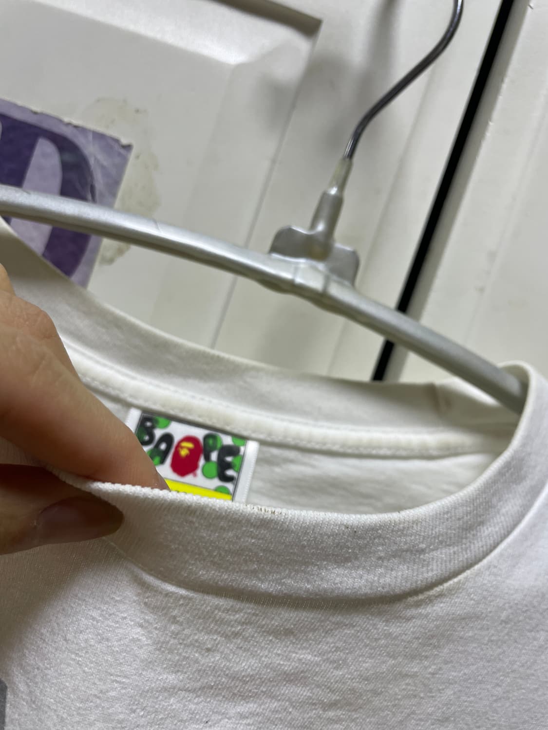 빈티지 베이프 재팬 빅로고 반팔티 M 상품이미지6