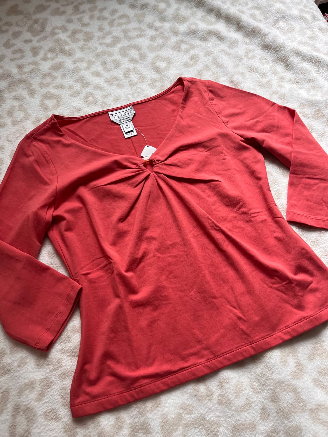 Shirring sleeve tee + Red skirt 상품이미지2
