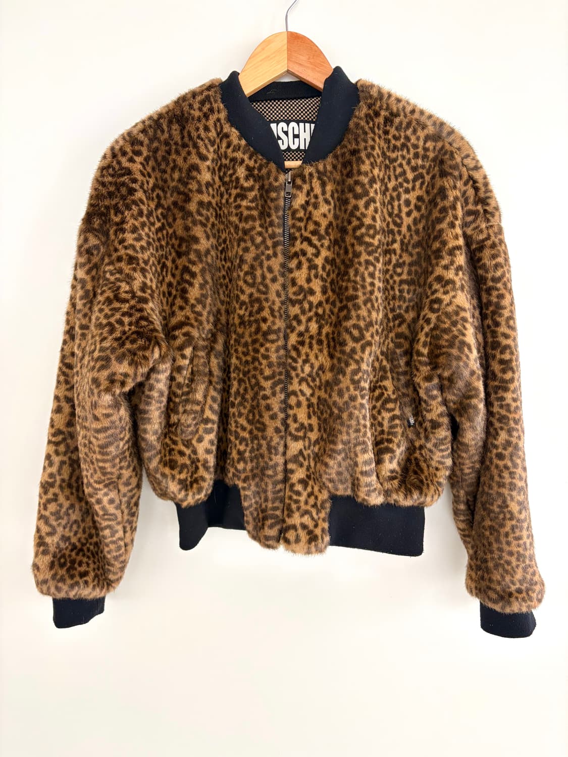 미스치프 레오파드 퍼 자켓 상품이미지1