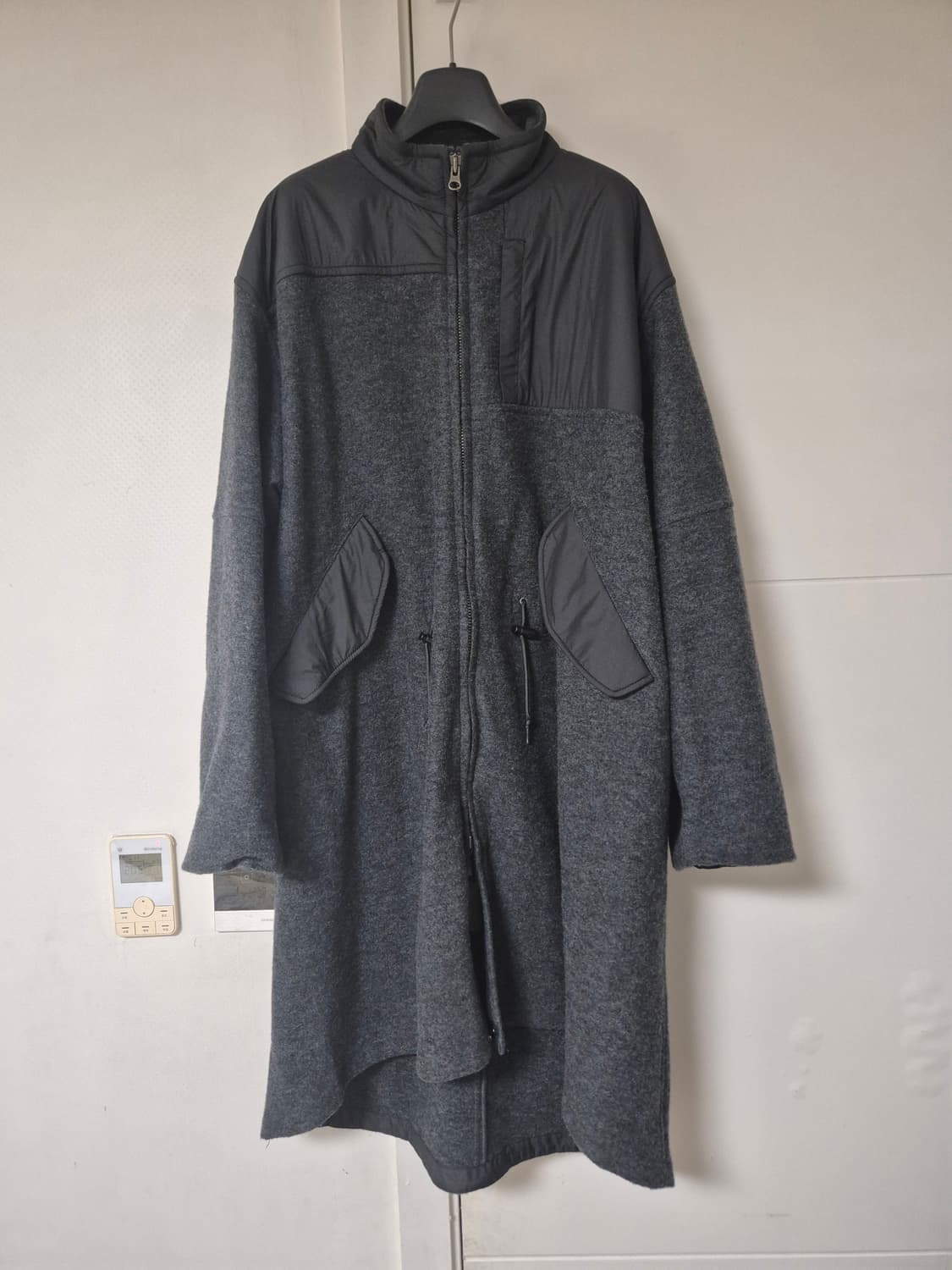 노스페이스 퍼플라벨 고어텍스 윈드스토퍼 울 필드코트 m 상품이미지1