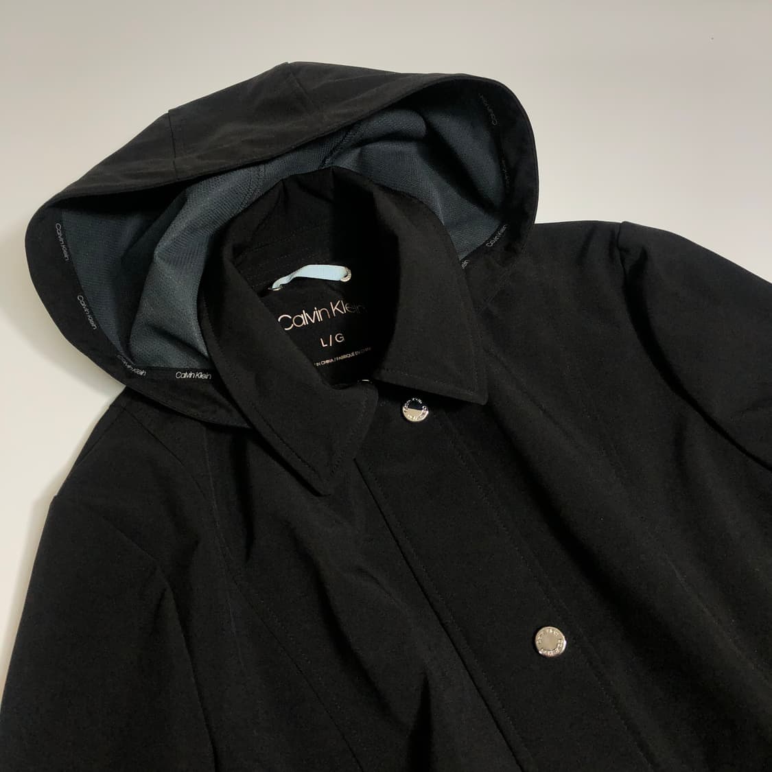 켈빈클라인 나일론 후드 코트 L 상품이미지3