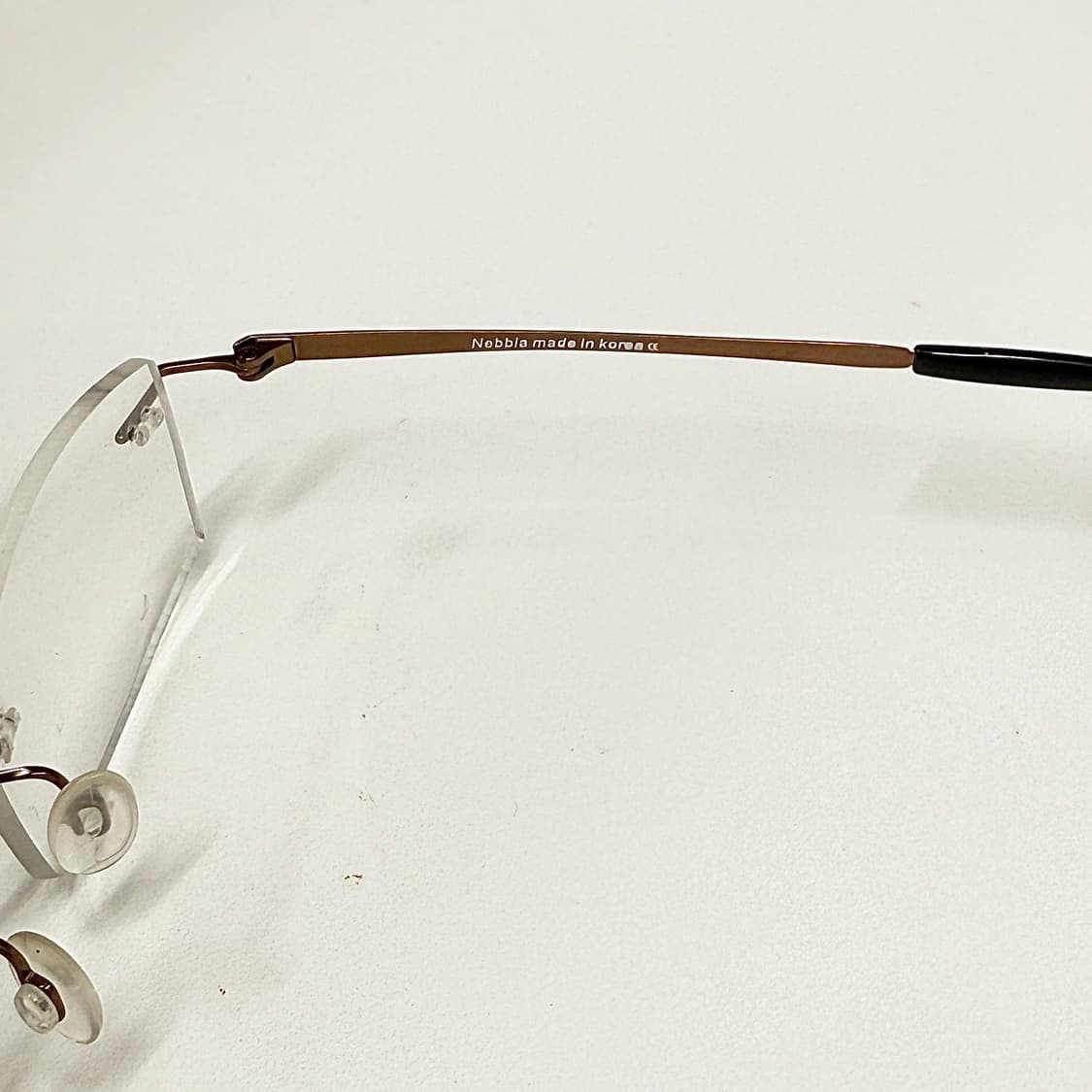 브라운 사각 무테 안경 상품이미지7