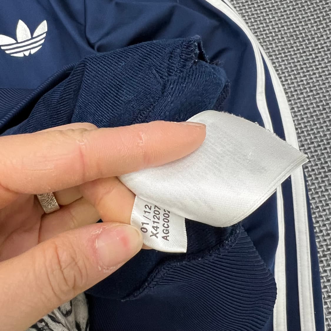 아디다스 구파이어버드 네이비 져지 상품이미지3