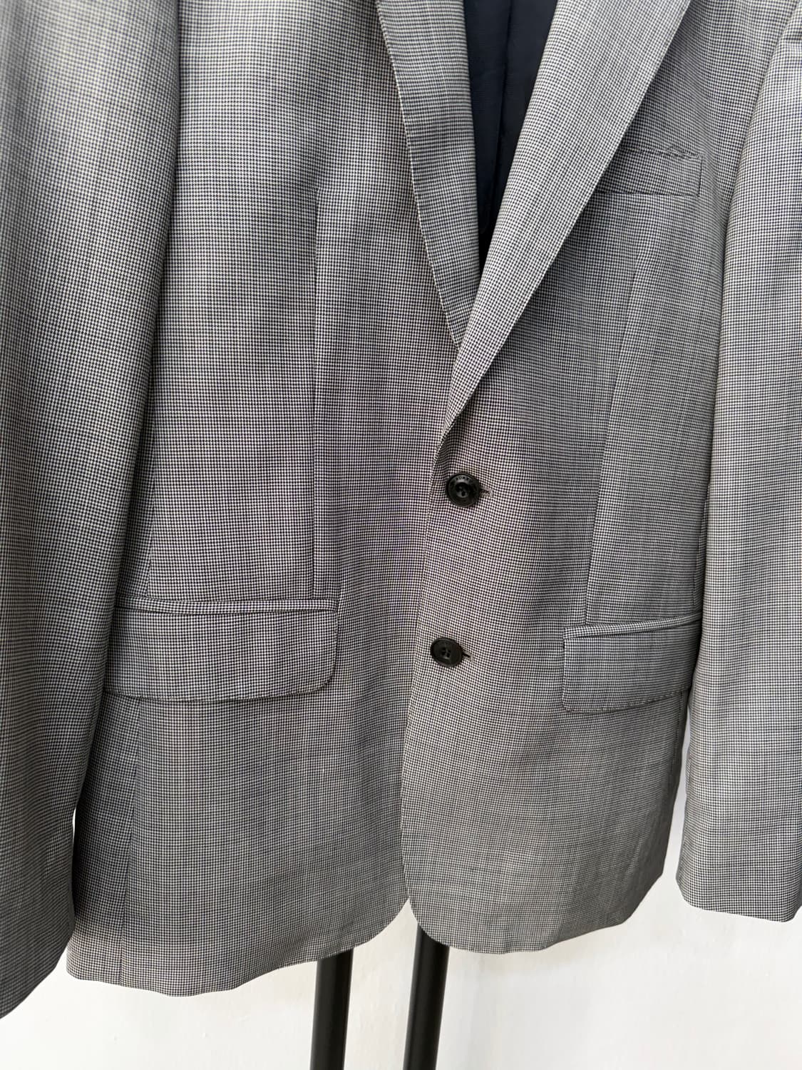 정품) 버버리 남성 체크 자켓 46 상품이미지4