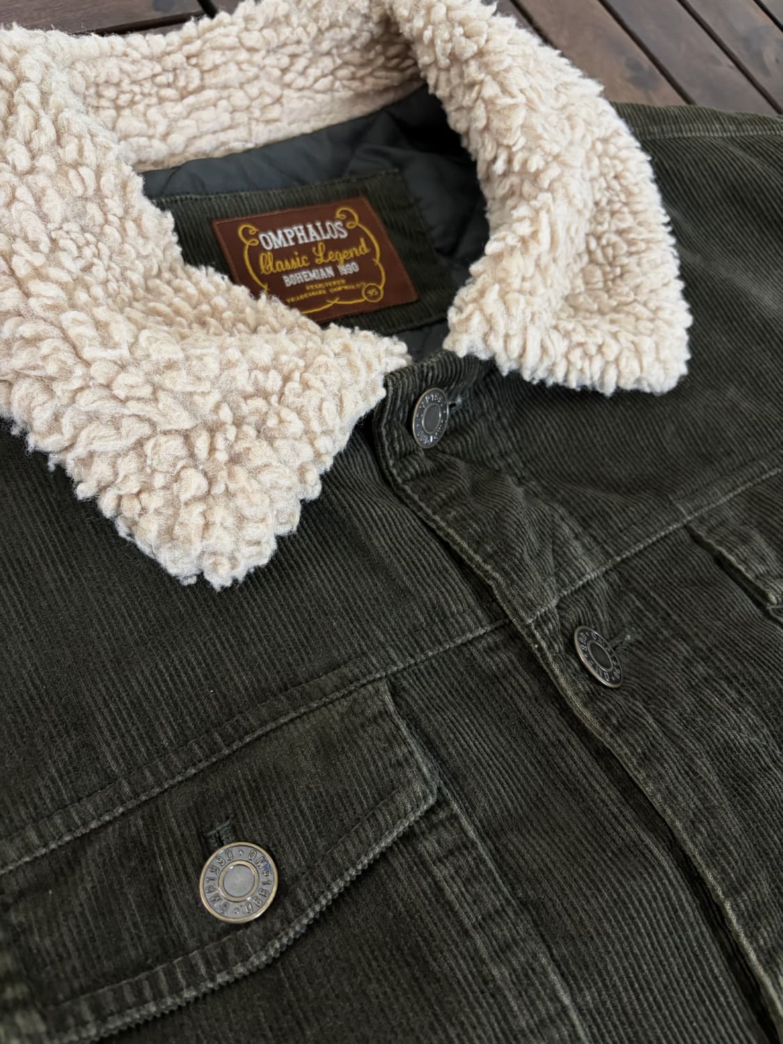 코듀로이 자켓 카키 아메리칸 캐주얼 상품이미지4