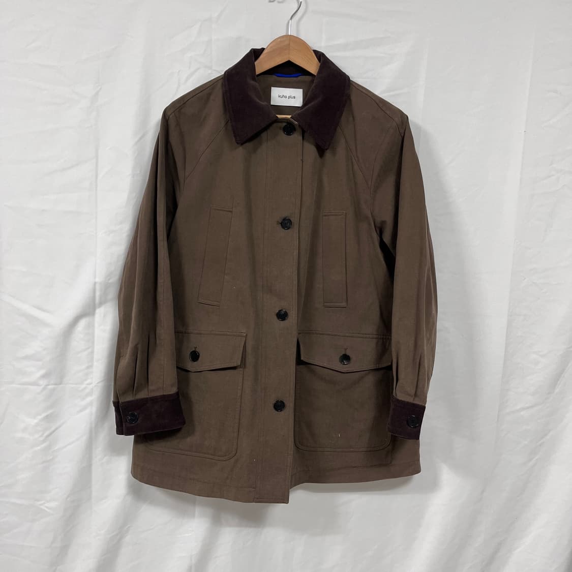 24SS 구호플러스 코듀로이 카라 미디 자켓 상품이미지5