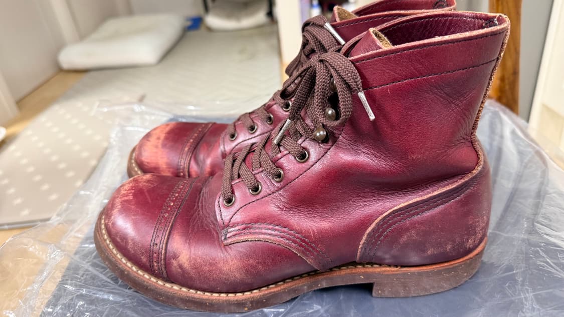 레드윙 8012 아이언레인저 버건디 (Size 7D / 250) 상품이미지4