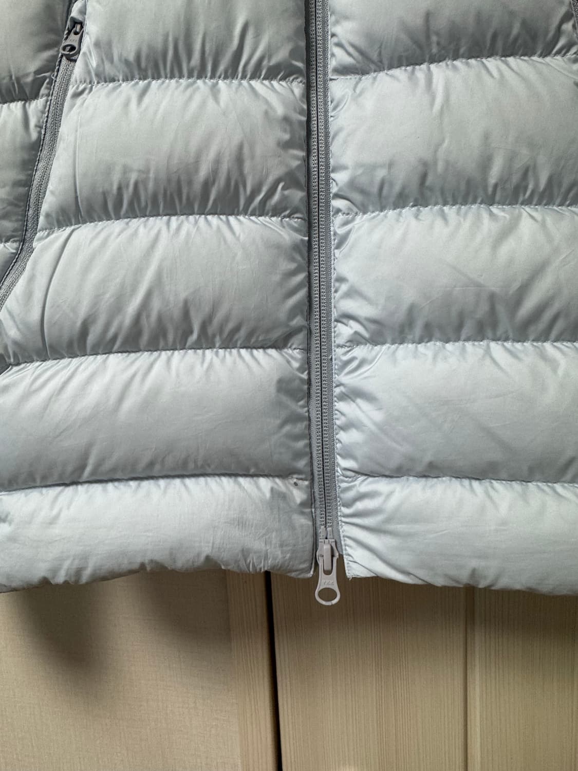 무신사 스탠다드  시티 레저 후디드 라이트 다운 자켓 클라우디 블루 M 상품이미지4