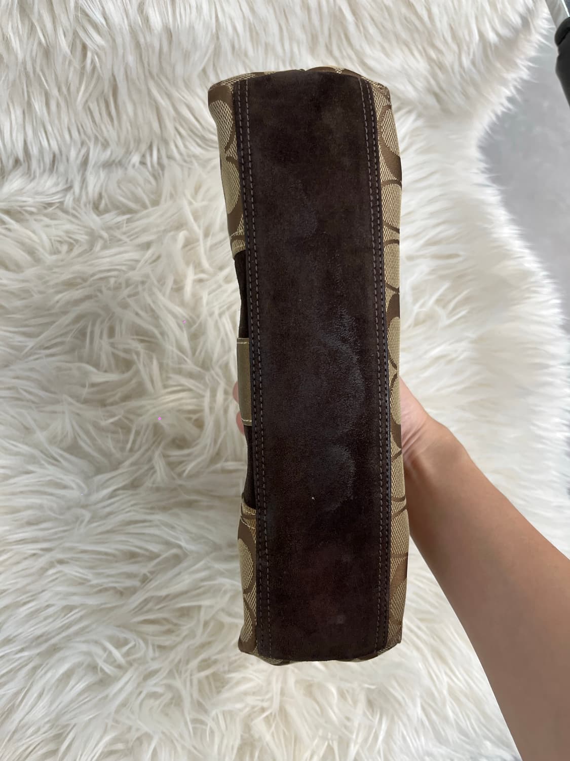 Coach Suede Brown Bag 상품이미지7