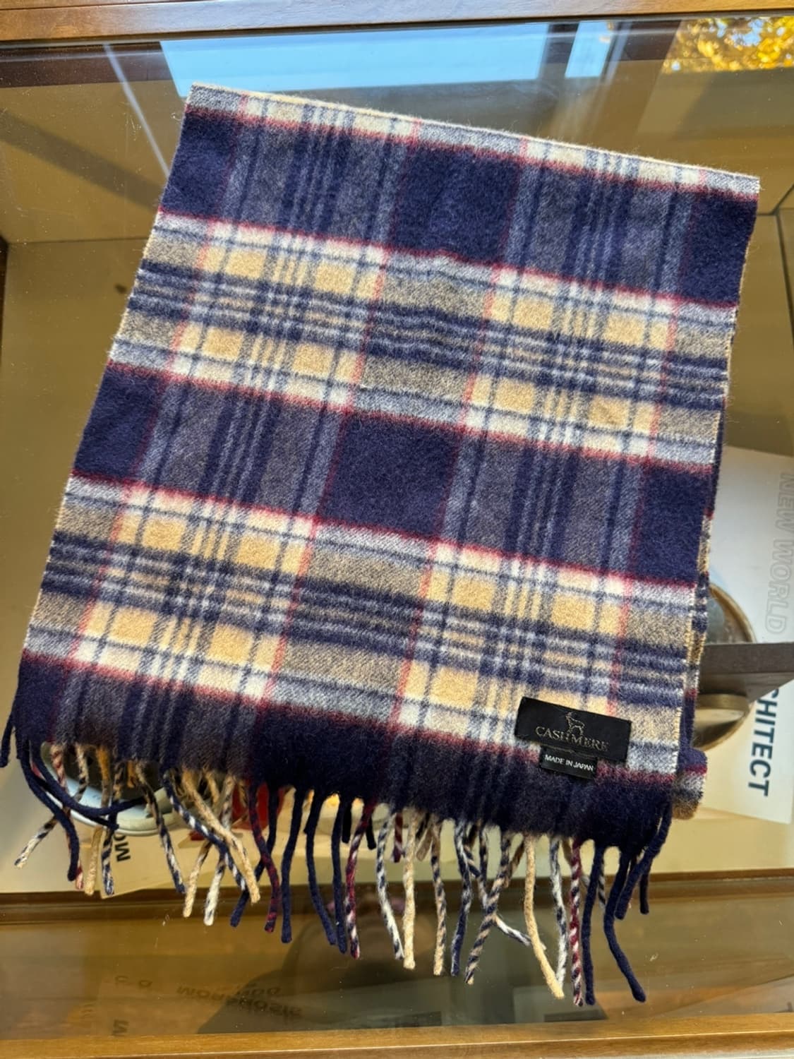 빈티지 캐시미어 머플러 상품이미지9