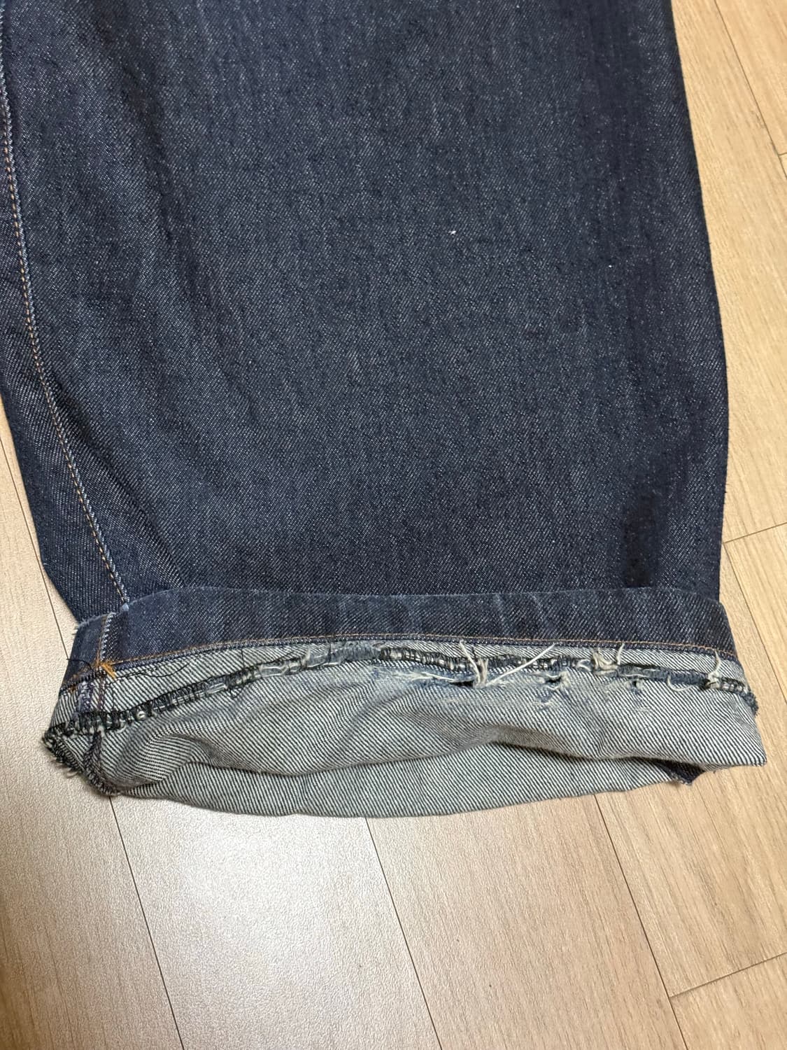 30] 드리스 반 노튼 하이웨이스트 핀턱 데님 팬츠 상품이미지7