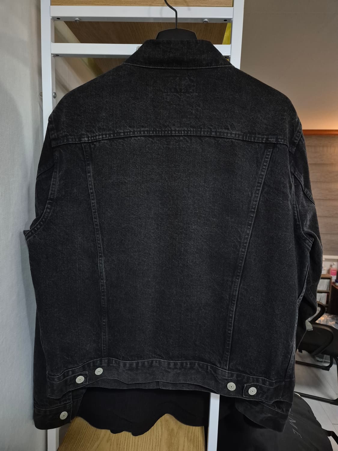 RRL 더블알엘 3rd 데님 트러커 자켓 L 블랙 흑청 상품이미지2