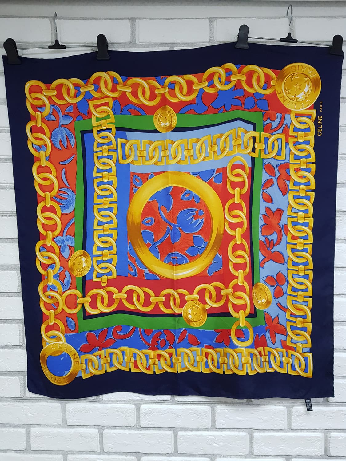 [정품] 셀린느 실크스카프 상품이미지1