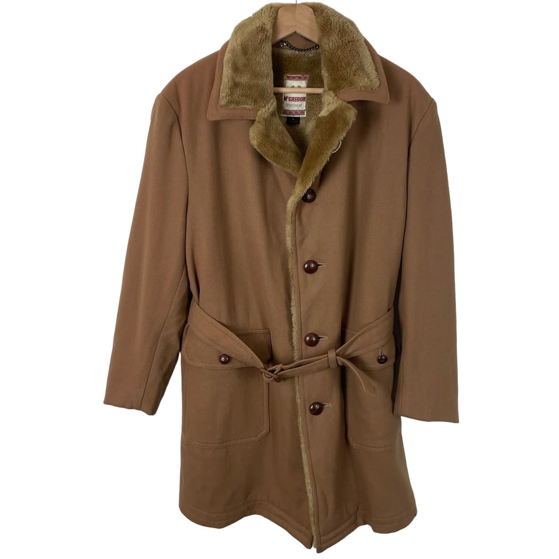 맥그리거 무스탕 컨버터블 싱글 코트 상품이미지1