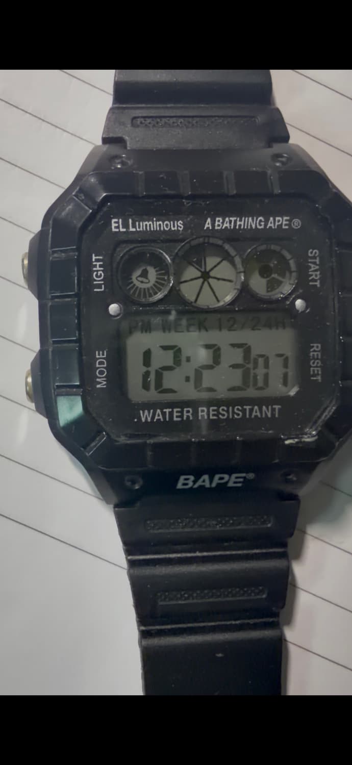 베이프 손목 시계 상품이미지1