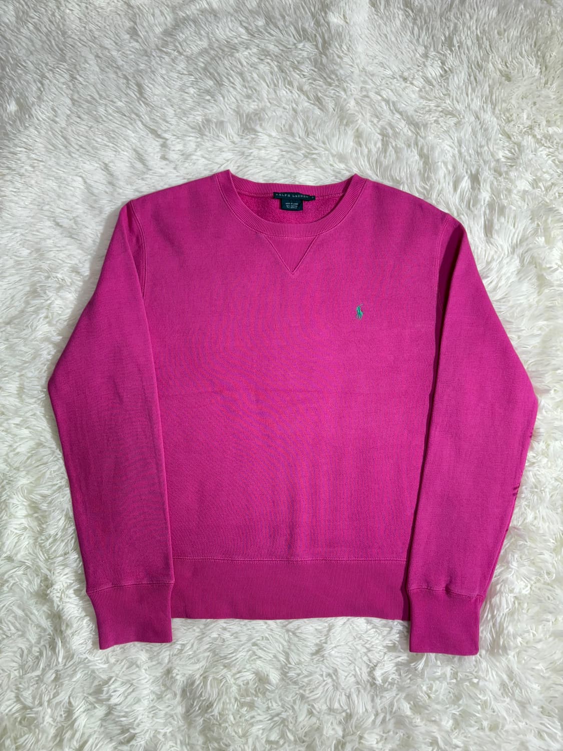 폴로 랄프로렌 딥핑크 포 맨투맨 상품이미지3