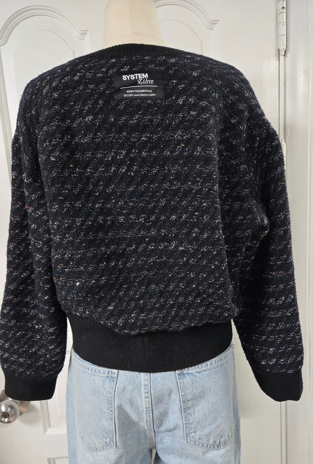 한섬 시스템 트위드가디건 상품이미지5